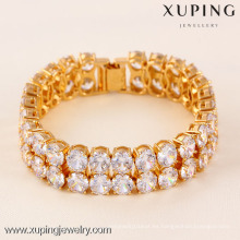 71565 Xuping Fashion Woman Pulsera con baño de oro